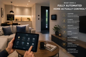 What Does a Fully Automated Home Actually Control